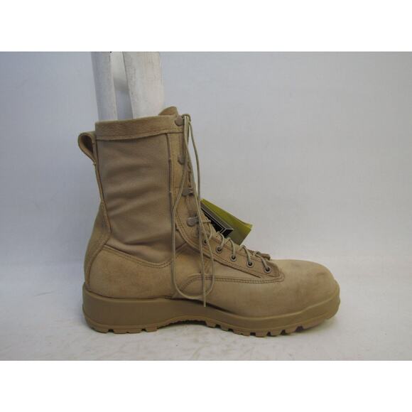 EUC Belleville Mens Sz 12.5 R Tan Suede Gore-Tex Combat Tactical Military Boots main image 6